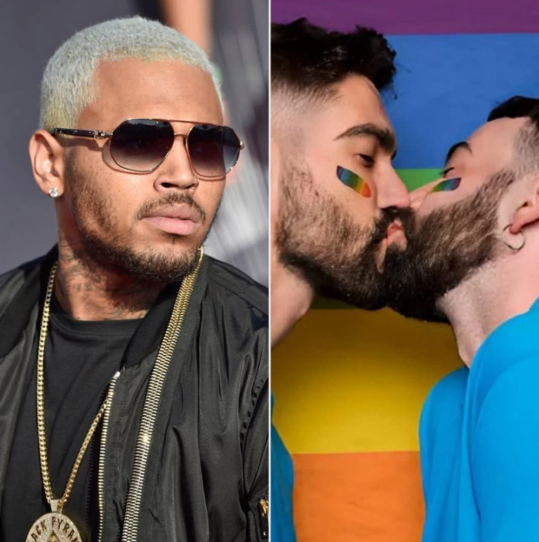 BREAKING: R&B icon Chris Brown has rocked the entertainment world after reportedly refusing to wear a rainbow-themed outfit meant to honor the L.G.B.T.Q. community during a promotional event. Standing firm, he criticized what he called the “W.O.K.E agenda,” declaring, “No amount of fame or sponsorships will ever make me betray my values. This is my stance, and I won’t back down.” 🎤🔥