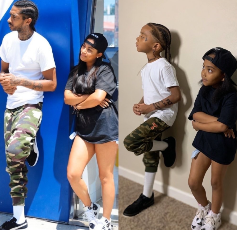HEARTWARMING TRIBUTE: KIDS RECREATE ICONIC NIPSEY & LAUREN MOMENT